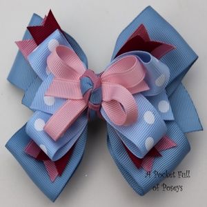 Hair Bow Made to Match Gymboree La Belle Epoque